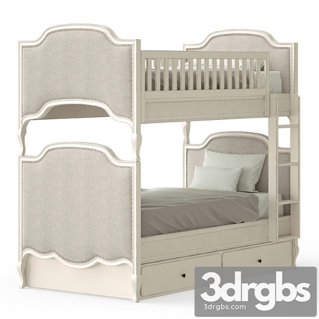 Bunk Bed in the Nursery 3dsmax Download - thumbnail 1