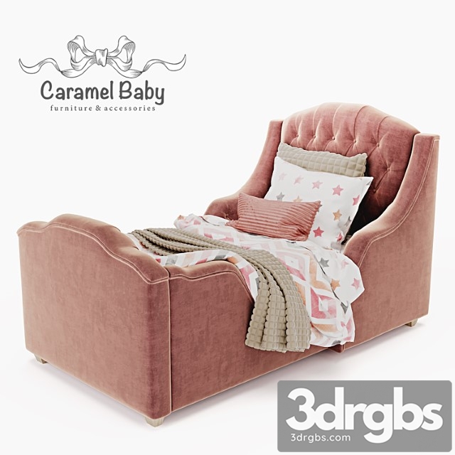 Caramelbaby  Bed Bunny 3dsmax Download - thumbnail 1