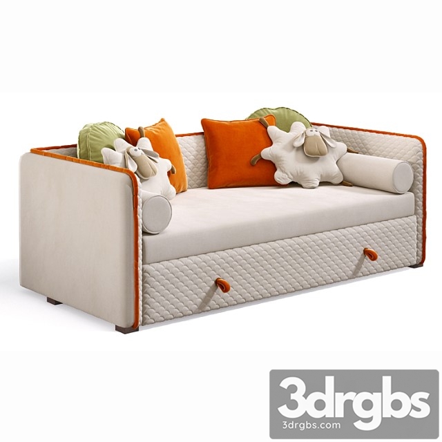 Childrens Folding Sofa Barash Toffee 3dsmax Download - thumbnail 1