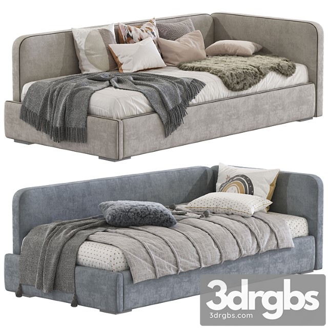 Contemporary Style Sofa Bed 9 3dsmax Download - thumbnail 1