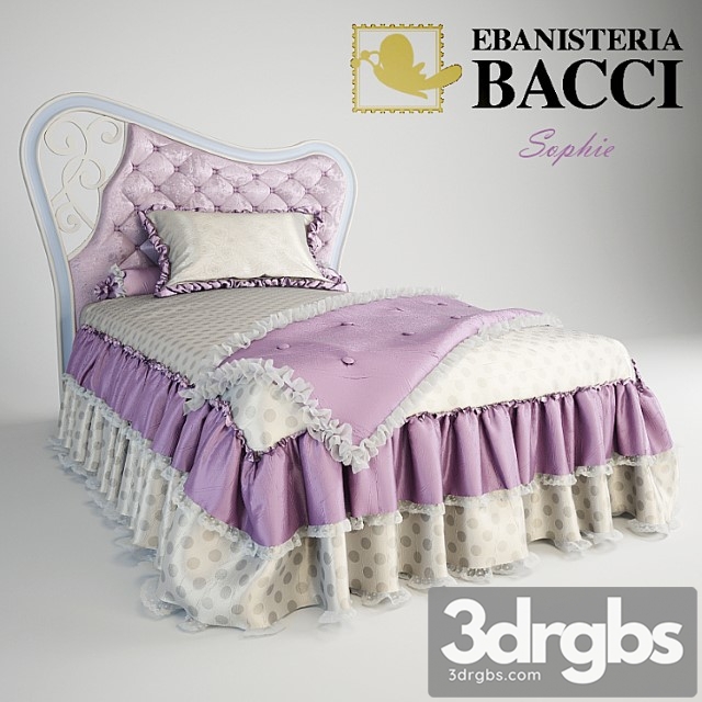 Cot Ebanisteria Bacci Sophie 3dsmax Download - thumbnail 1