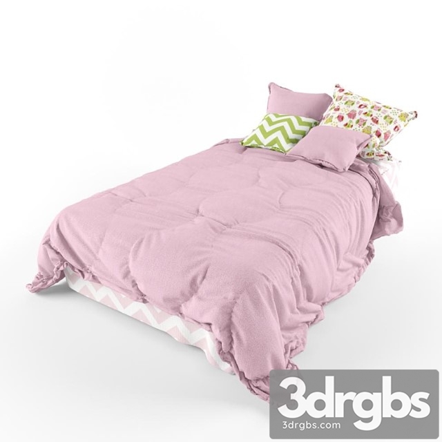 Dietskaia Bed 3dsmax Download - thumbnail 1