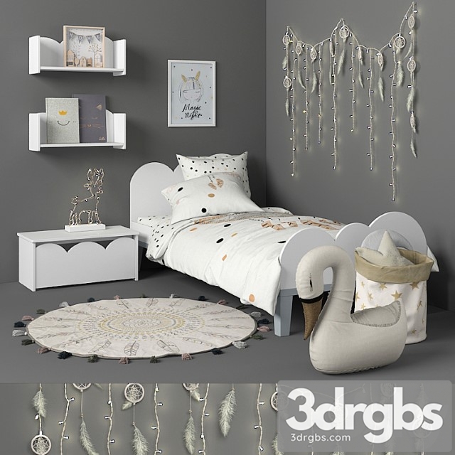 Furniture Vertbaudet 03 3dsmax Download - thumbnail 1