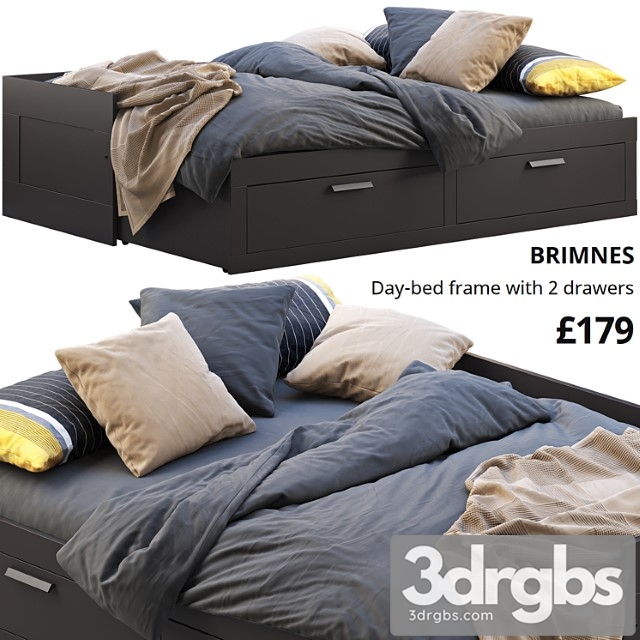 Ikea Brimnes 4 3dsmax Download - thumbnail 1