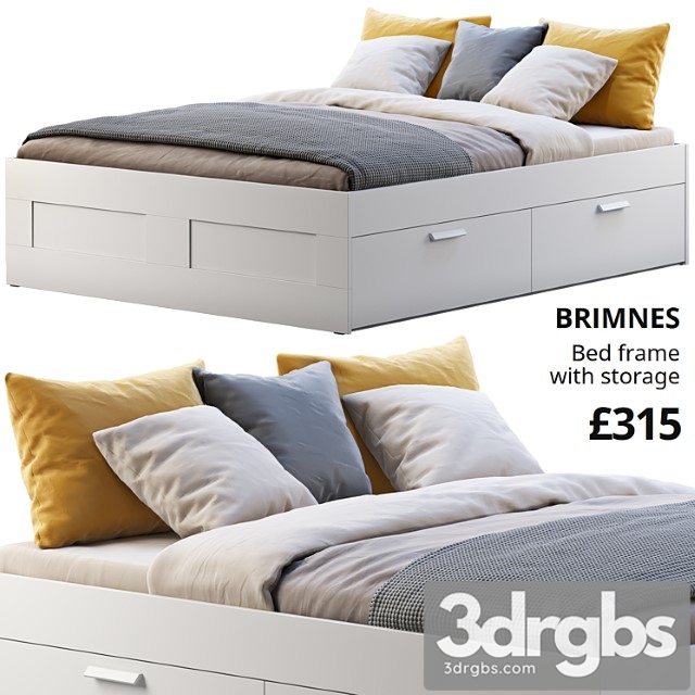 Ikea Brimnes 5 3dsmax Download - thumbnail 1