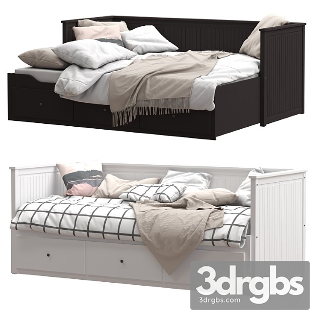 Ikea Hemnes Daybed 3dsmax Download - thumbnail 1