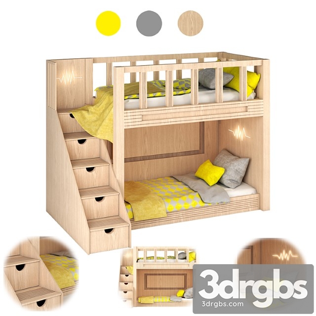 Ikea teenage bed - thumbnail 1