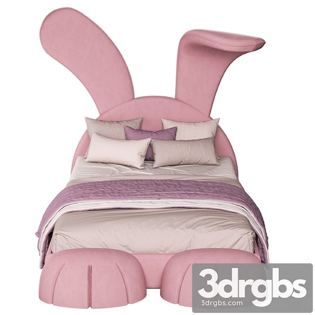 Mr Bunny Bed 3dsmax Download - thumbnail 1