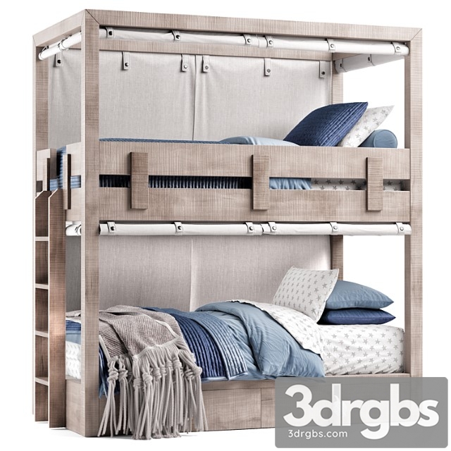 Rh Bennet Bed 1 3dsmax Download - thumbnail 1