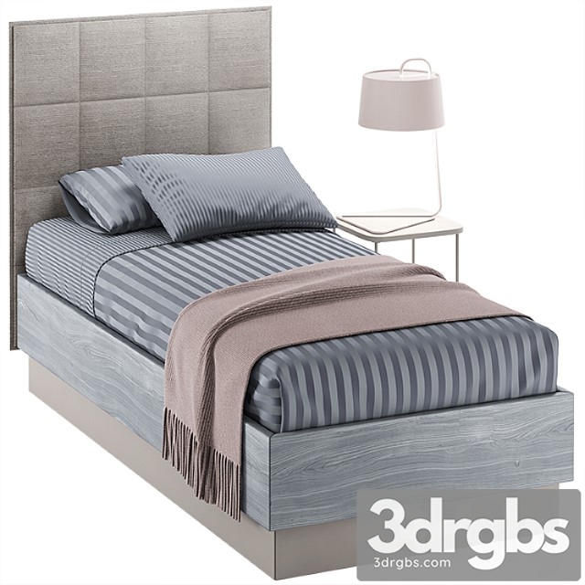 Single Bed 09 3dsmax Download - thumbnail 1