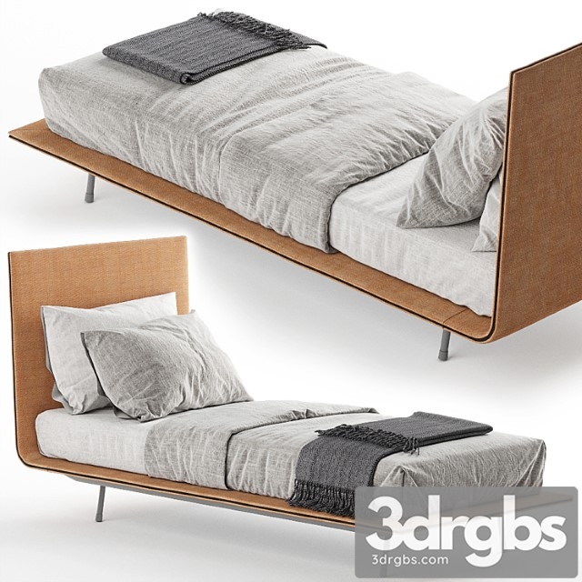 Single Bed Bonaldo Thin 3dsmax Download - thumbnail 1