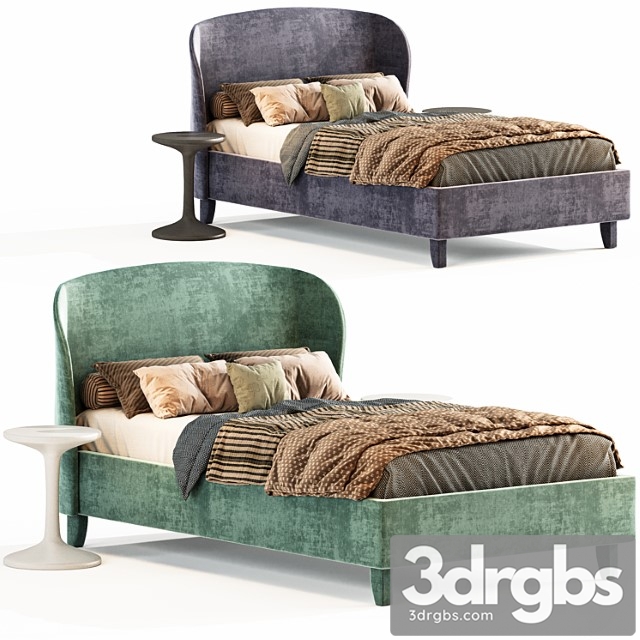 Single Bed  Carnaby 3dsmax Download - thumbnail 1