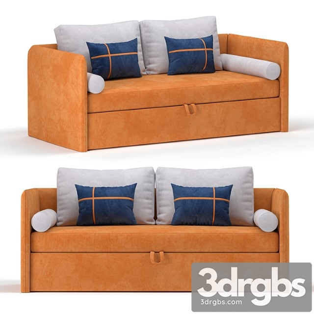 Sofa Cranberry Junior 3dsmax Download - thumbnail 1