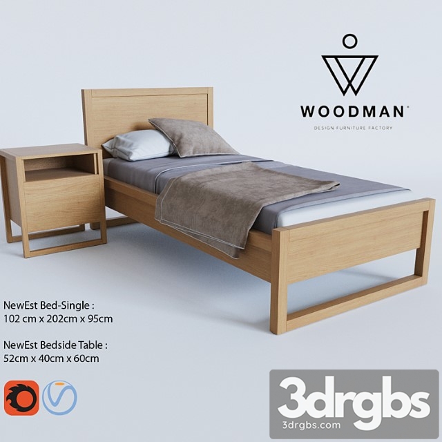 Woodman Newest 3dsmax Download - thumbnail 1