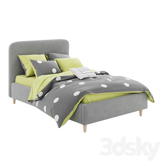 Arvika_bed 3DSMax File - thumbnail 1