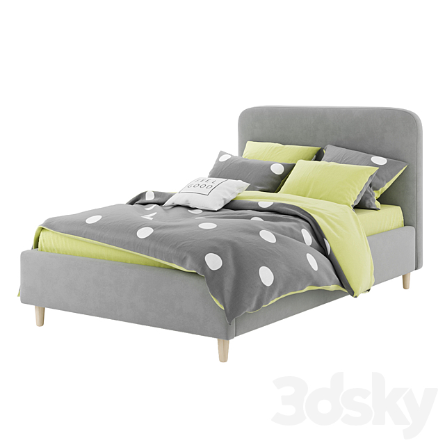 Arvika_bed 3DSMax File - thumbnail 4