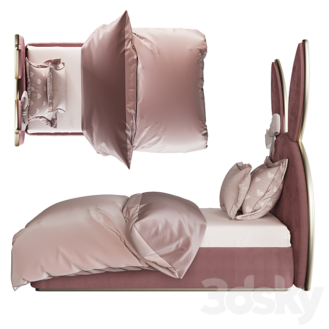 Author’s bunny bed 3DSMax File - thumbnail 2