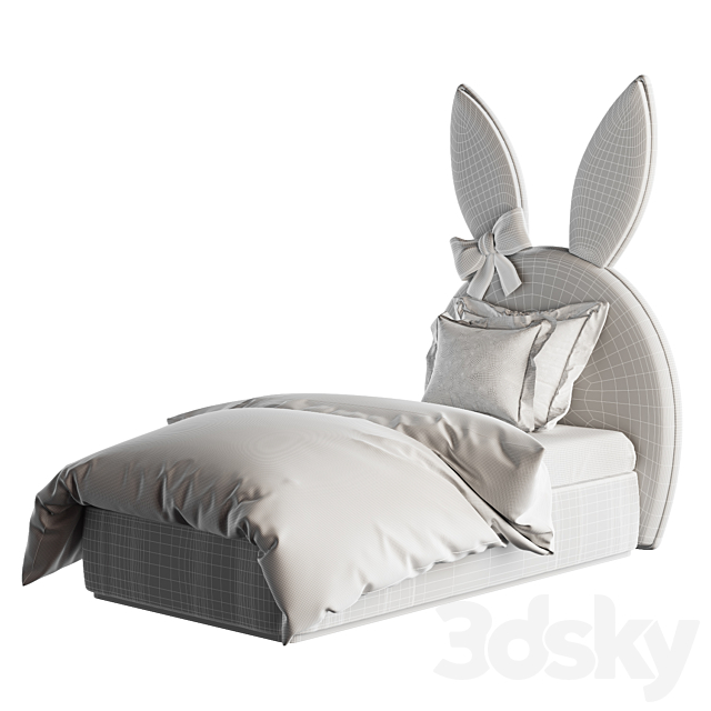 Author’s bunny bed 3DSMax File - thumbnail 3