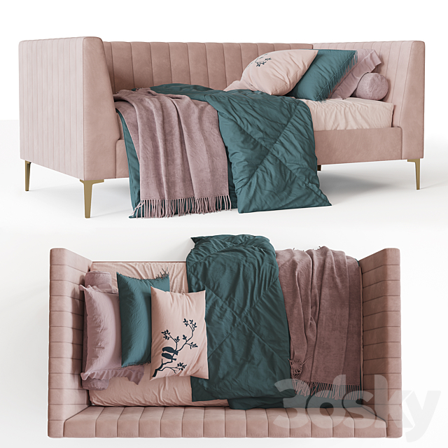 Avalon daybed 3ds Max - thumbnail 1