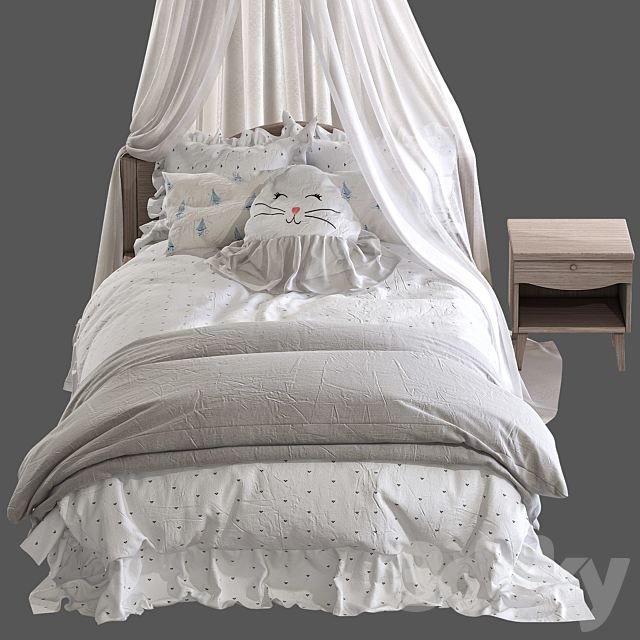 Baby _ Bed 3DSMax File - thumbnail 4