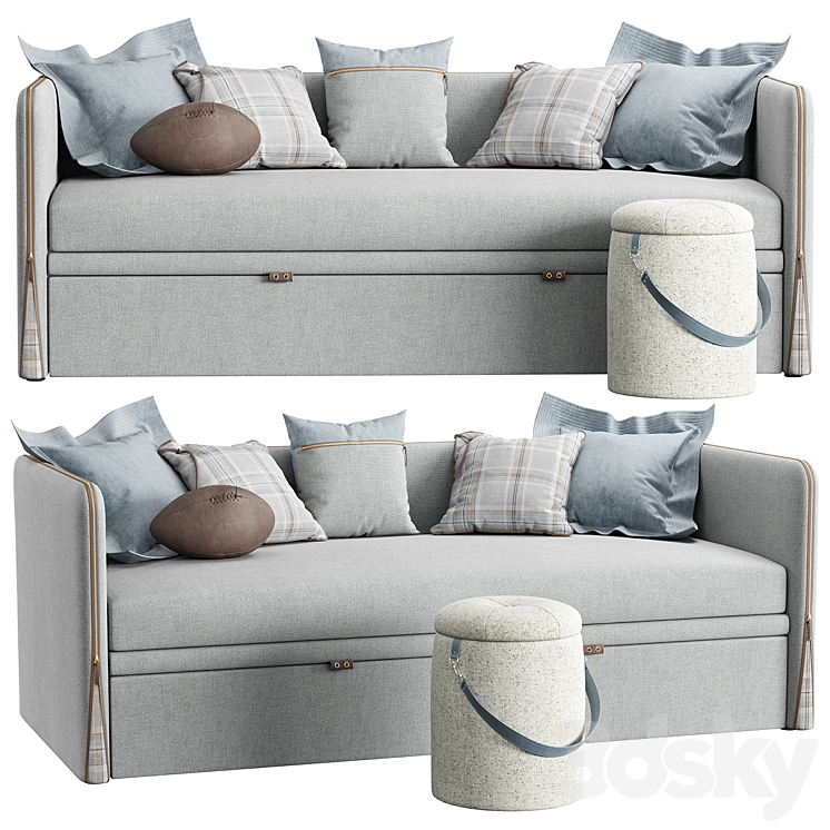 Baby bed ZIPP M Manifesto 3DS Max Model - thumbnail 1