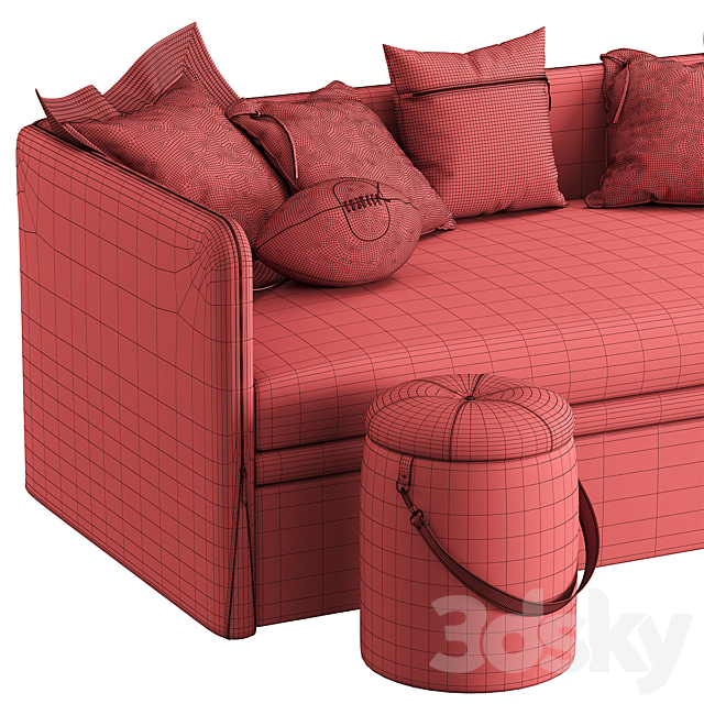 Baby bed ZIPP M Manifesto 3DSMax File - thumbnail 7