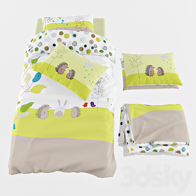 Baby bedding 3DSMax File - thumbnail 1