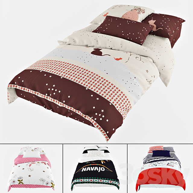 Baby bedding 3DSMax File - thumbnail 1