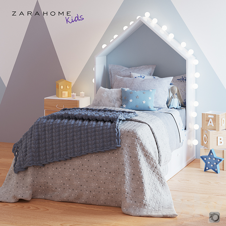 Baby bedding_ZH_02 3DS Max - thumbnail 1