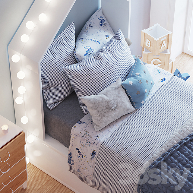 Baby bedding_ZH_02 3DSMax File - thumbnail 2