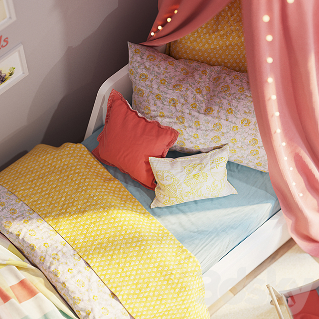 Baby bedding_ZH_03 3DSMax File - thumbnail 2