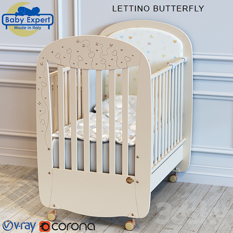 Baby Expert (Lettino Butterfly) 3DS Max - thumbnail 1