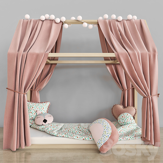 Bed 101 3ds Max - thumbnail 1