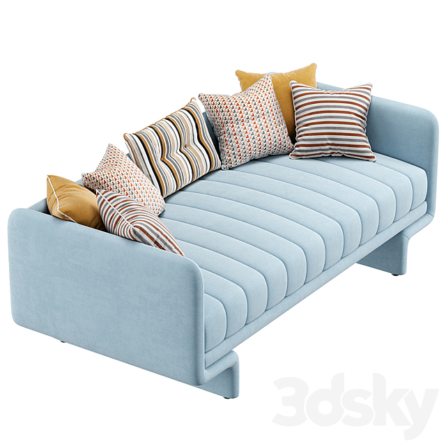 Bed BENCH Manifesto 3DSMax File - thumbnail 5