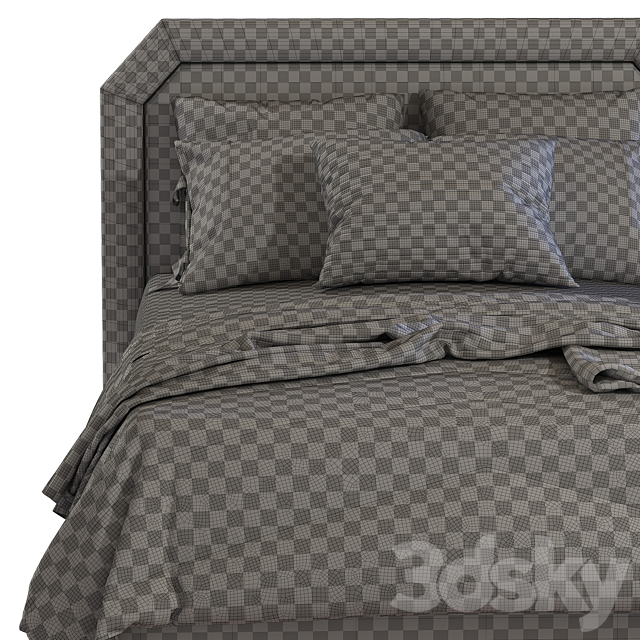 Bed Camille Con Gonna _ Twils 2 3DSMax File - thumbnail 5