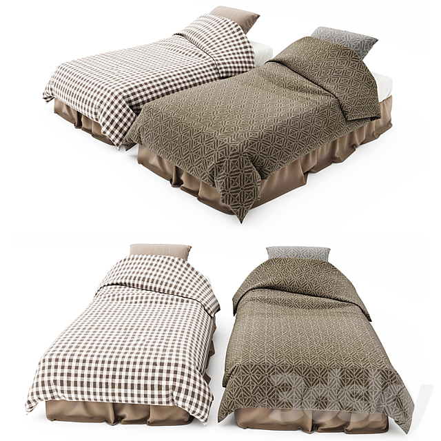 Bed collecton 45 3DSMax File - thumbnail 2