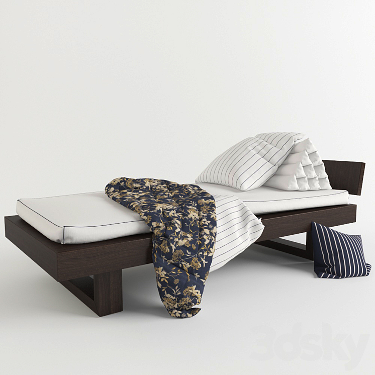 bed – couch 3DS Max - thumbnail 1