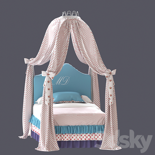 Bed “Dolfi” 3DSMax File - thumbnail 2