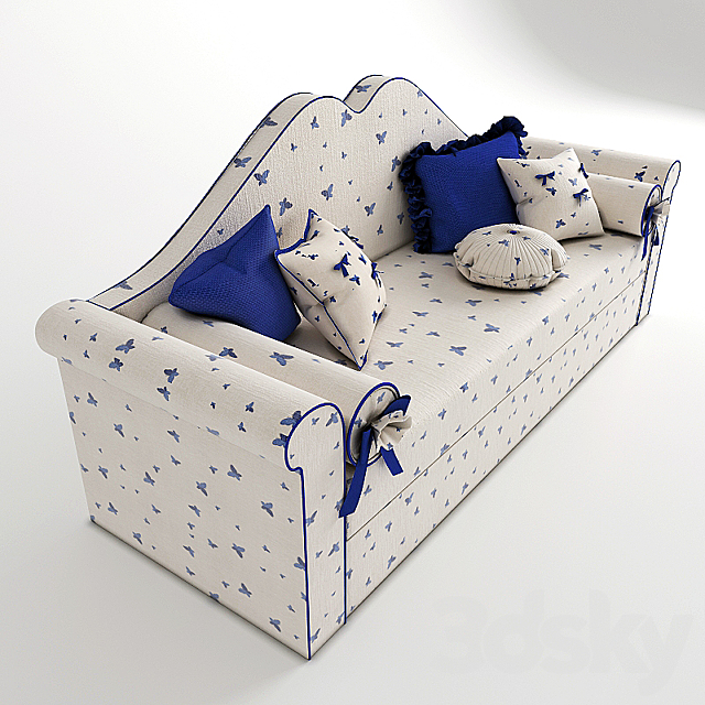 Bed DOLFI Ally 01 3DSMax File - thumbnail 2