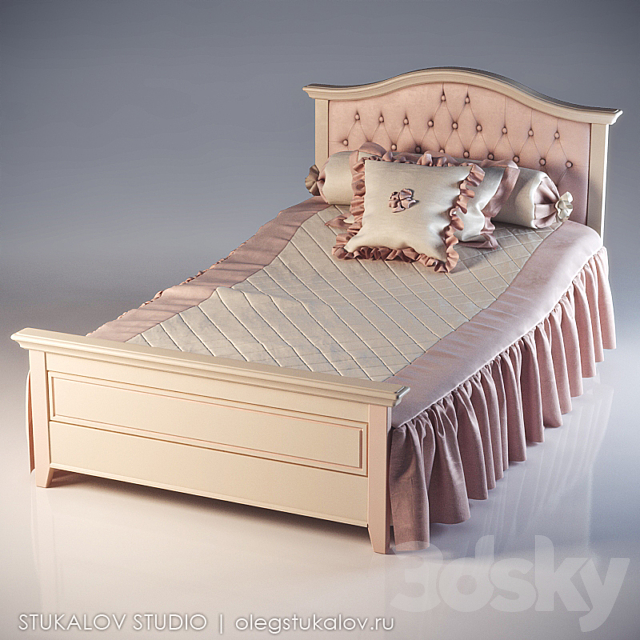 Bed Ferretti & Ferretti 3DSMax File - thumbnail 1