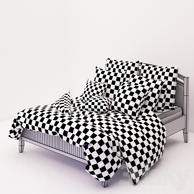 Bed “Katarina” 3DSMax File - thumbnail 3