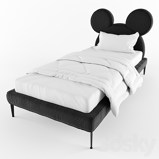 Bed Mickey 3DSMax File - thumbnail 3