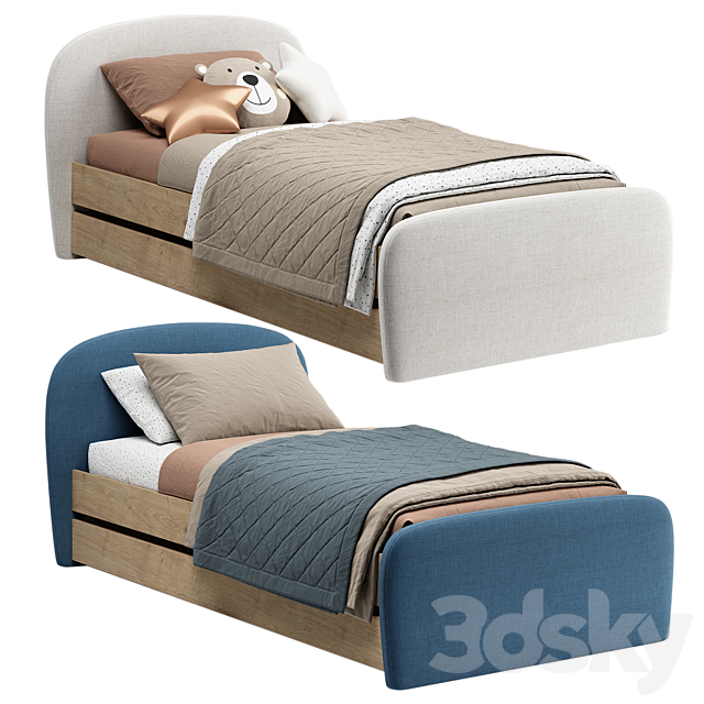 Bed Mira 90 Divan.ru 3ds Max - thumbnail 1