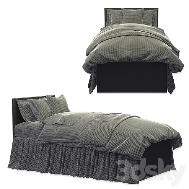 bed Paris Tesca 3DSMax File - thumbnail 2