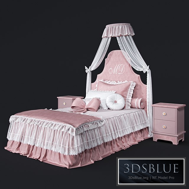 Bed_Dolfi_DORIS 3DS Max - thumbnail 3