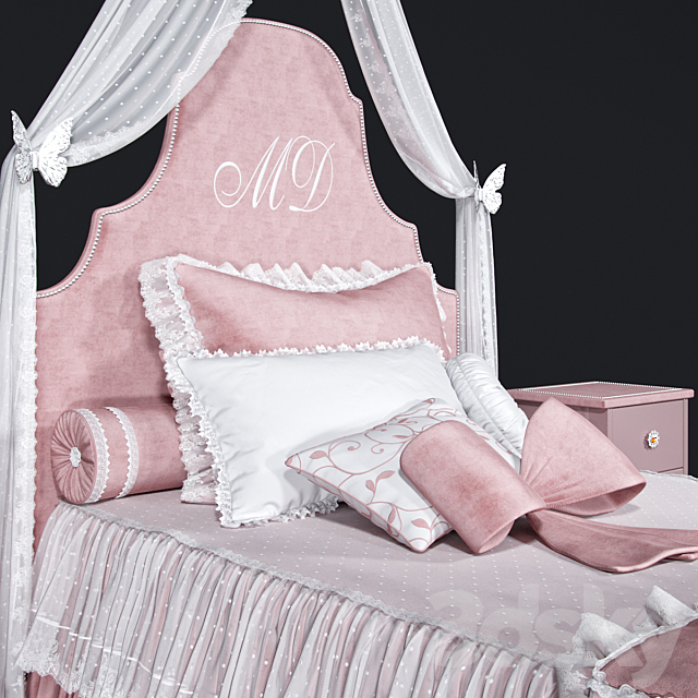 Bed_Dolfi_DORIS 3DSMax File - thumbnail 4