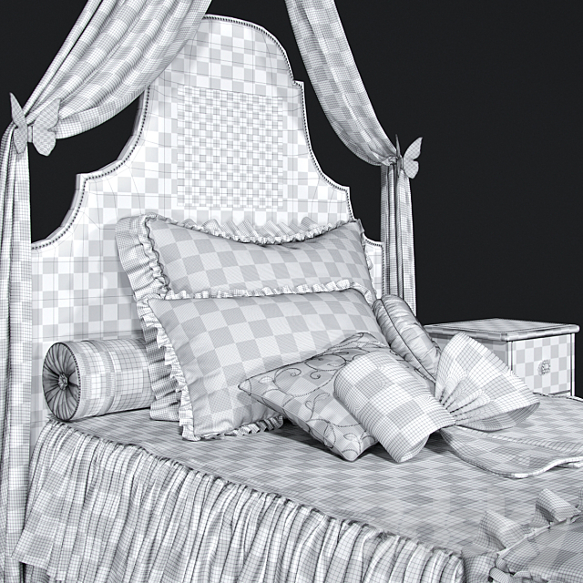 Bed_Dolfi_DORIS 3DSMax File - thumbnail 5