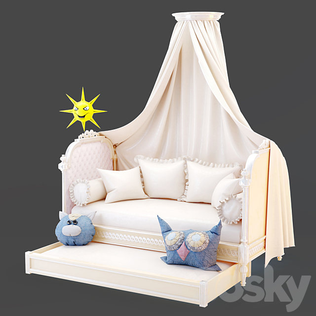 bed_kinder2 3ds Max - thumbnail 1