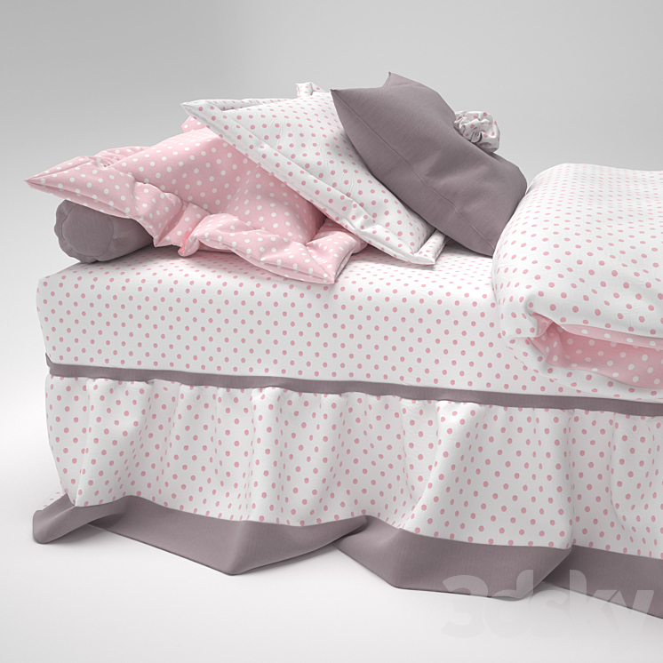 Bedclothes 3DS Max - thumbnail 2