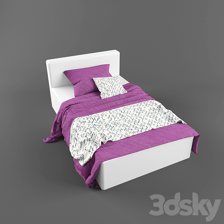 Bedclothes 3DS Max - thumbnail 1